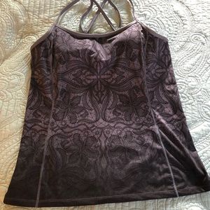 Athleta strappy workout top
